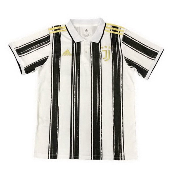 Polo Juventus 2020-2021 Blanco Negro